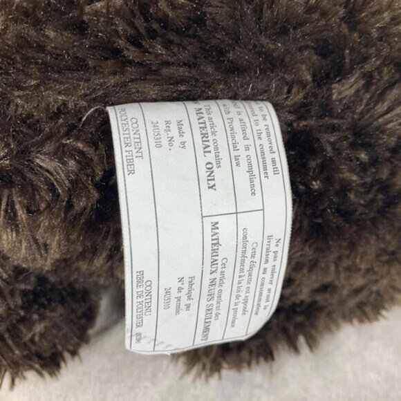 Collectors Choice Huggable Teddy Bear Plush 14Dark Brown Stuffed Animal Toy - Picture 9 of 10
